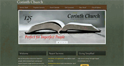 Desktop Screenshot of corinthbrownsburg.org